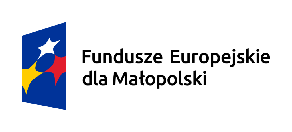 Logo Fundusze Europejskie dla Małopolski